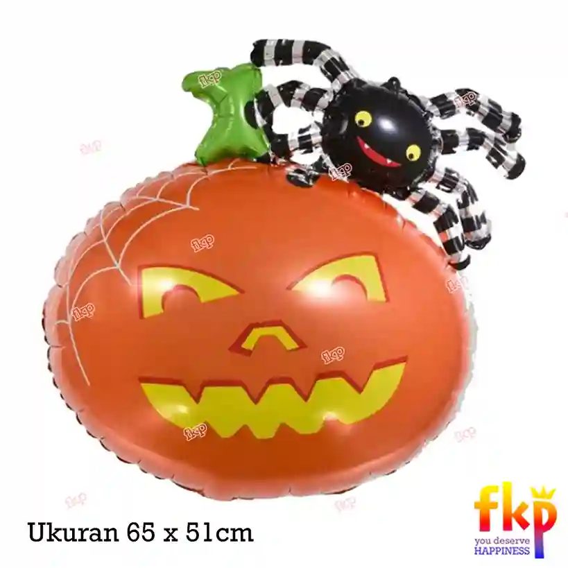 Jumbo Pumpkin Spider